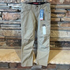 Wrangler ATG Jackson Utility Khaki Cargo Work Pants